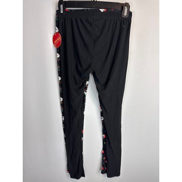 Just‎ One Christmas Holiday Theme  Plaid Leggings 2 Pcs Women's Medium NWT - Picture 7 of 9